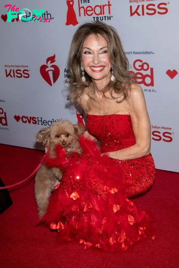 Susan Lucci at The American Heart Association's Red Dress Collection Concert 2024