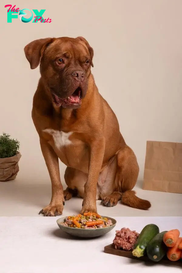Chó bị dị ứng thức ăn