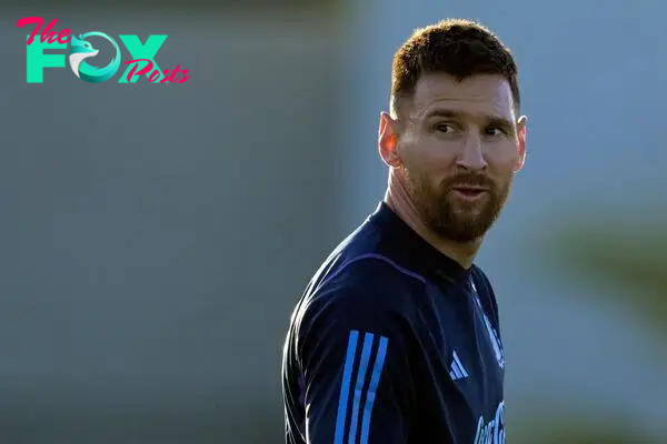 Argentina's forward Lionel Messi
