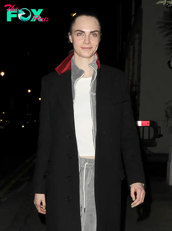 Cara Delevingne leaving the Playhouse Theatre