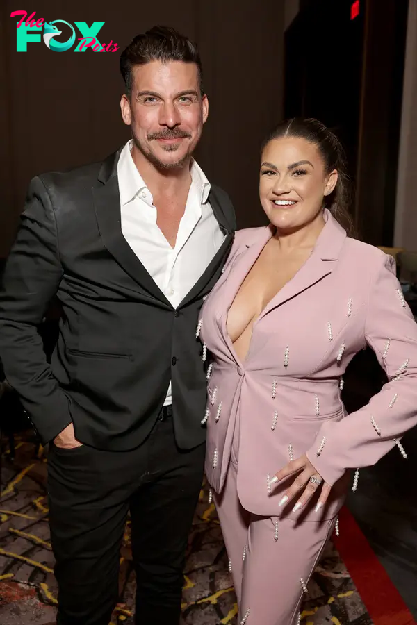 Jax Taylor and Brittany Cartwright at Caesars Forum in 2023.