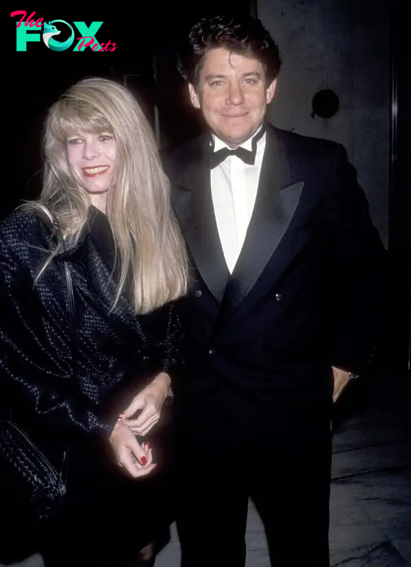 Actor Anson Williams and wife Jackie Gerken attend The National Conference of Christians and Jews Gala Honoring Robert Wright on October 16, 1989 at Century Plaza Hotel in Los Angeles, California. | Source: Getty Images