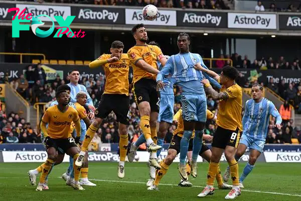 Wolverhampton Wanderers host Coventry City in soccer's oldest cup competition. 