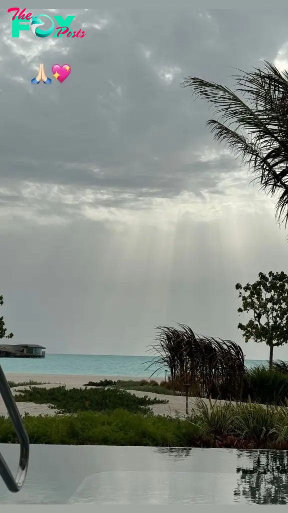 Cristiano's view at The St. Regis Red Sea Resort. 