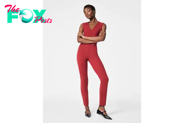 Spanx The Perfect Pant, Button Tapered Ankle