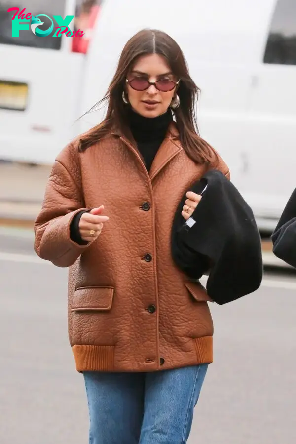 Emily Ratajkowski in New York City. 