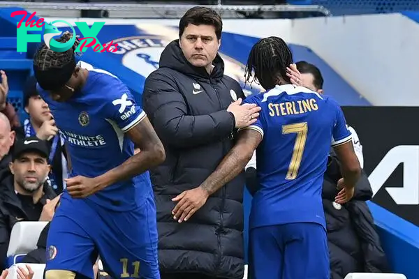 Sterling was booed by Chelsea fans during the FA Cup tie against Leicester.