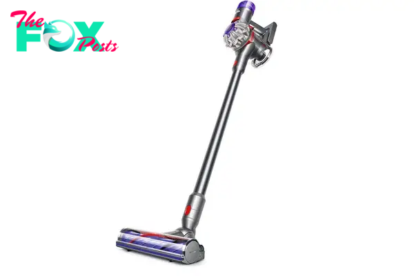 A Dyson V8 vacuum cleaner