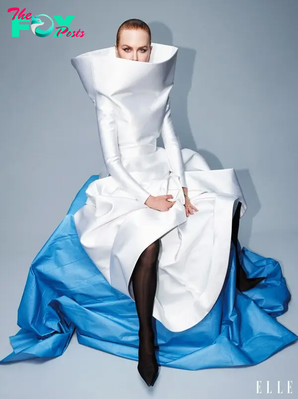 Nicole Kidman for Elle April 2024 