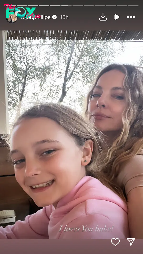 Bijou Phillips daughter Fianna 