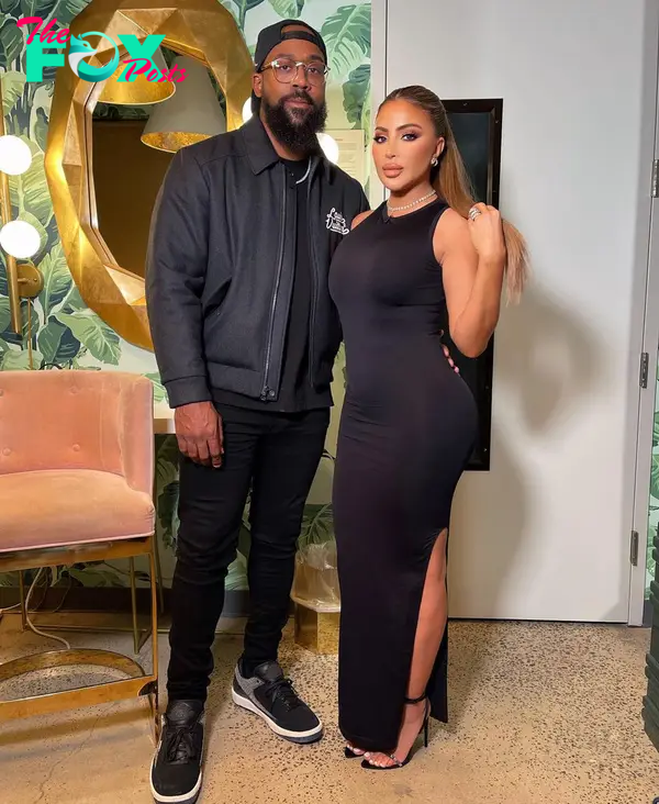 Marcus Jordan and Larsa Pippen