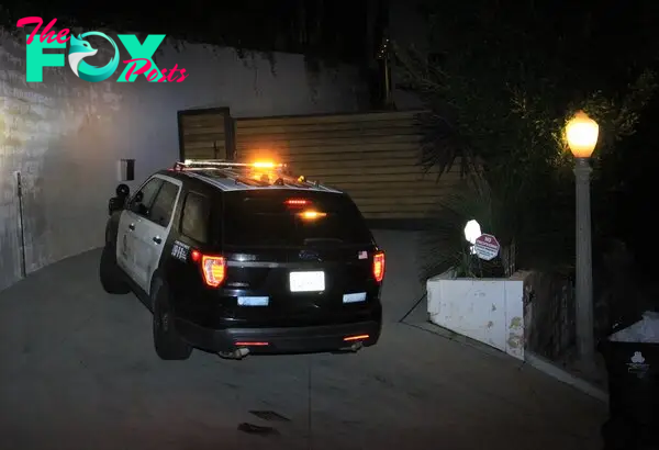 police suv in a driveway