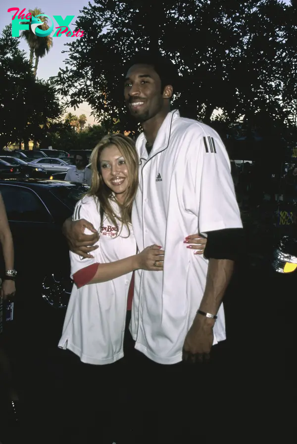 Vanessa and Kobe Bryant in 2000.