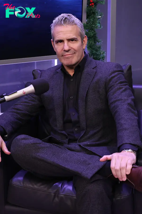 Andy Cohen sitting 