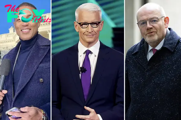 Don Lemon, Anderson Cooper, Mark Thompson