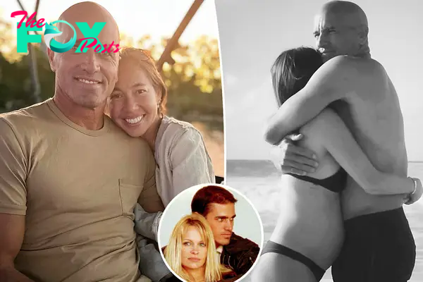 Kelly Slater and Kalani Miller, as well as a Pamela Anderson inset