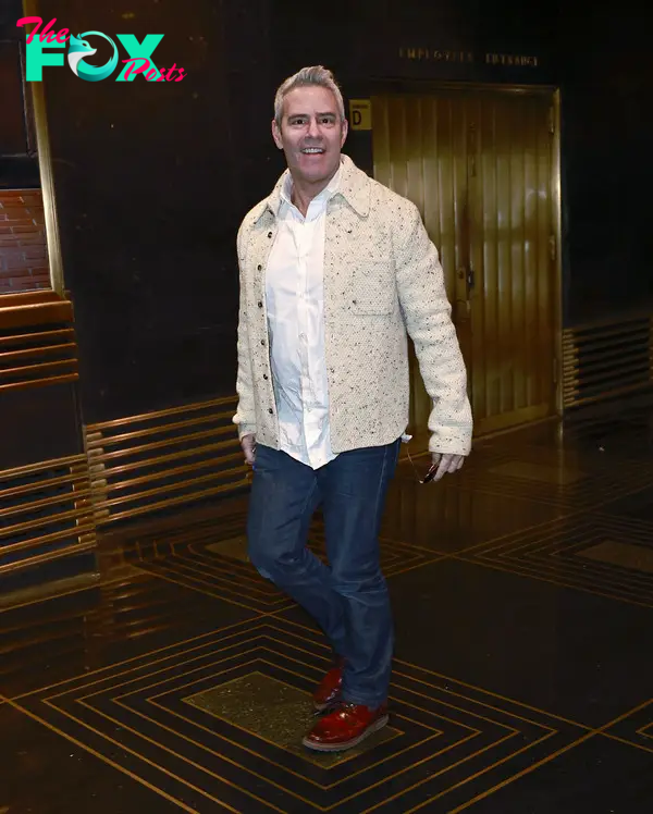Andy Cohen walking