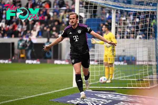 Harry Kane scores for Bayern Munich