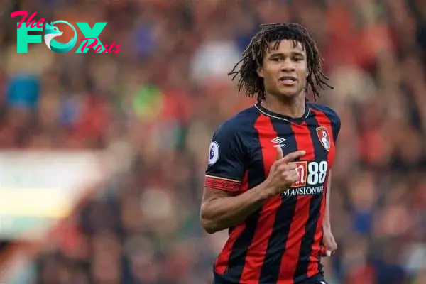 BOURNEMOUTH, ENGLAND - Sunday, November 25, 2018: AFC Bournemouth's Nathan Ake during the FA Premier League match between AFC Bournemouth and Arsenal FC at the Vitality Stadium. (Pic by David Rawcliffe/Propaganda)