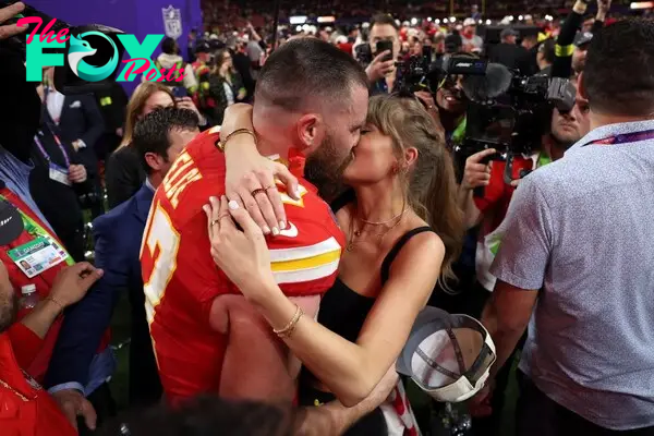 Taylor Swift and Travis Kelce