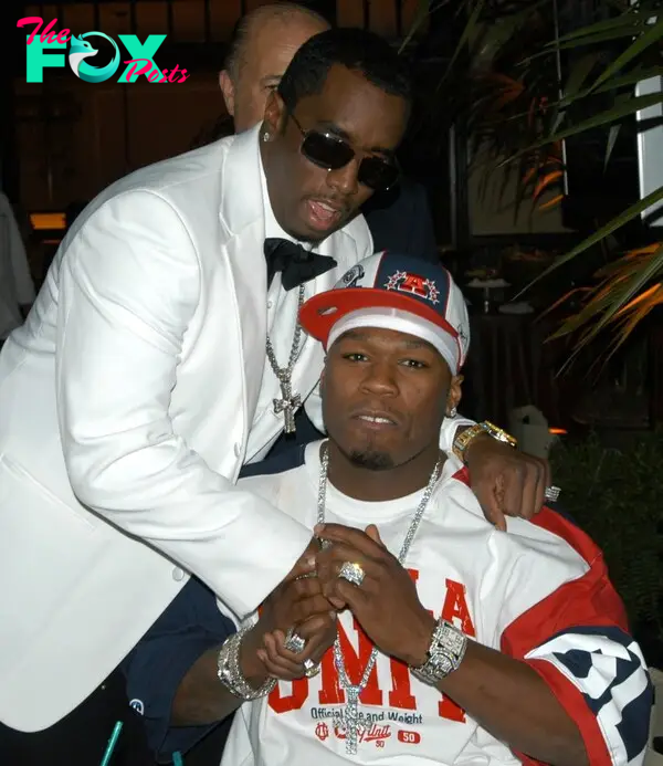 P Diddy and 50 Cent