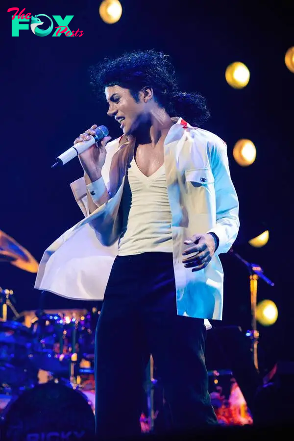 Jaafar Jackson as Michael Jackson in 'Michael'