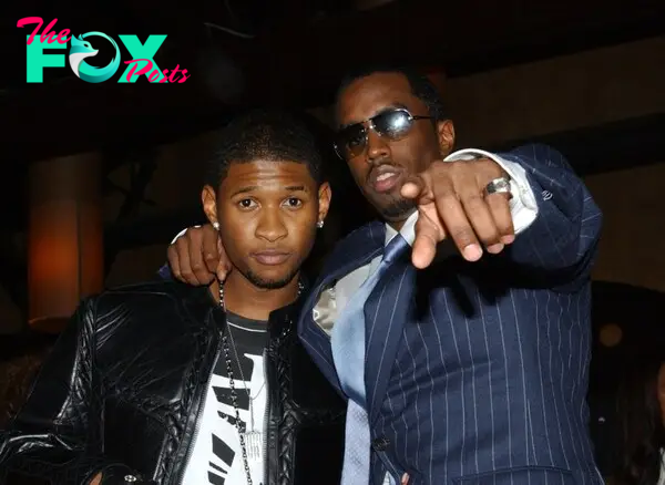 Usher and Sean "P. Diddy" Combs