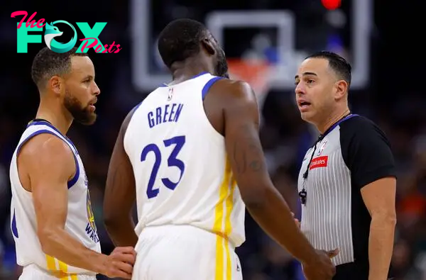Warriors’ Steph Curry didn’t hide his disappointment when teammate Draymond Green was ejected yet again in the 1st quarter of their game against the Magic.