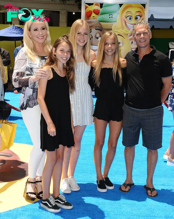 Shannon Beador and David Beador with their daughters.