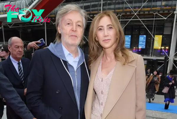 Nancy Shevell and Paul McCartney in 2022
