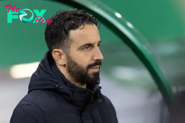 Sporting's head coach from Portugal Ruben Amorim (Image: © Alexandre de Sousa/Alamy Live News)