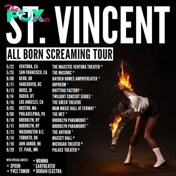 St. Vincent: All Born Screaming Tour