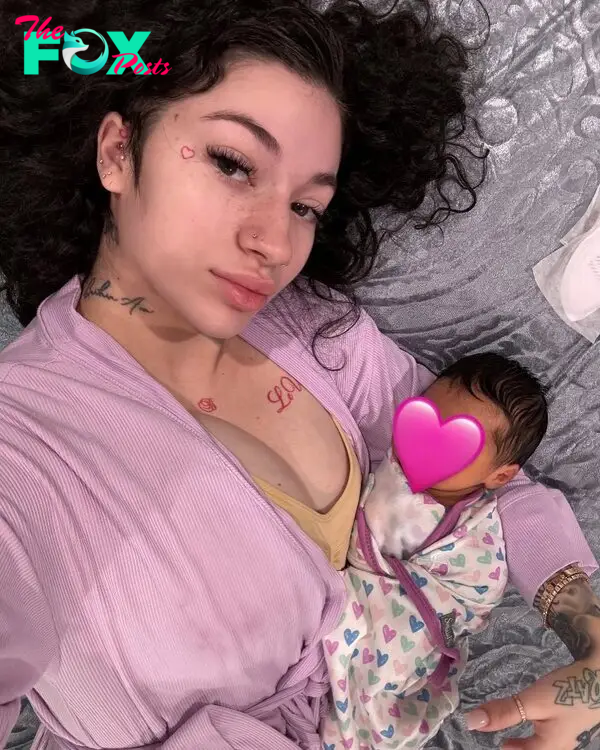 Bhad Bhabie and daughter