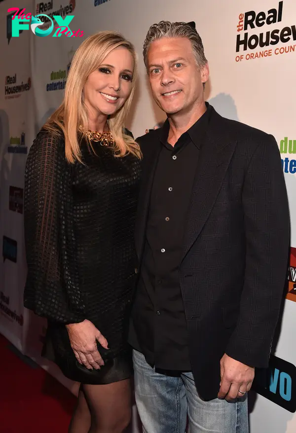 Shannon and David Beador pose together at an event