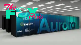 Aurora supercomputer.