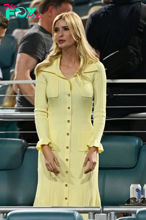 Ivanka Trump at the Miami Open. 