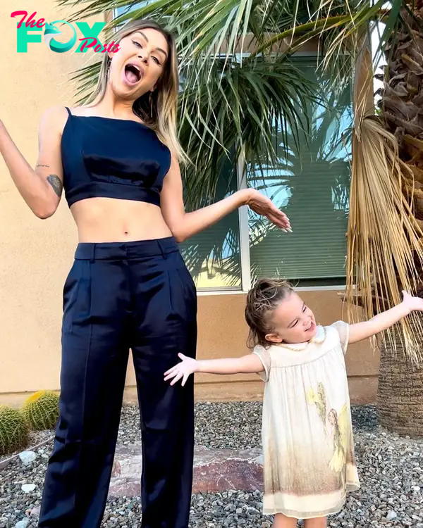 Lala Kent and her daughter.