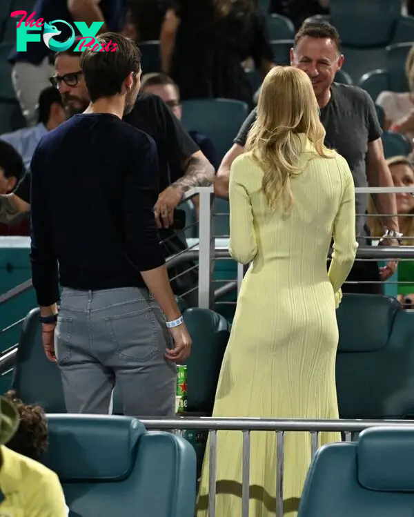 Ivanka Trump and Jared Kushner at the Miami Open. 