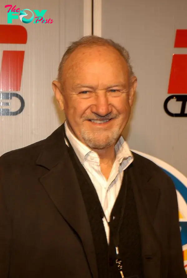 Gene Hackman in an old photo. 