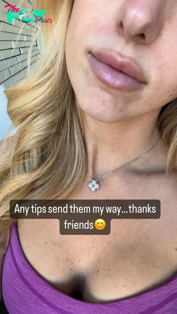 Brittany Mahomes makeup-free selfie