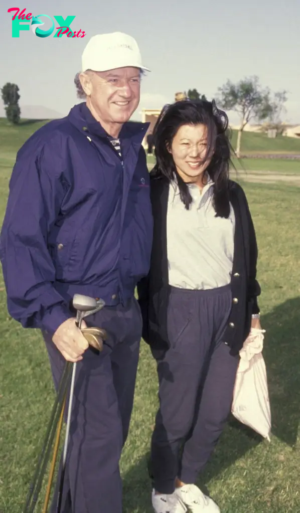 Gene Hackman and Betsy Arakawa in 1991. 