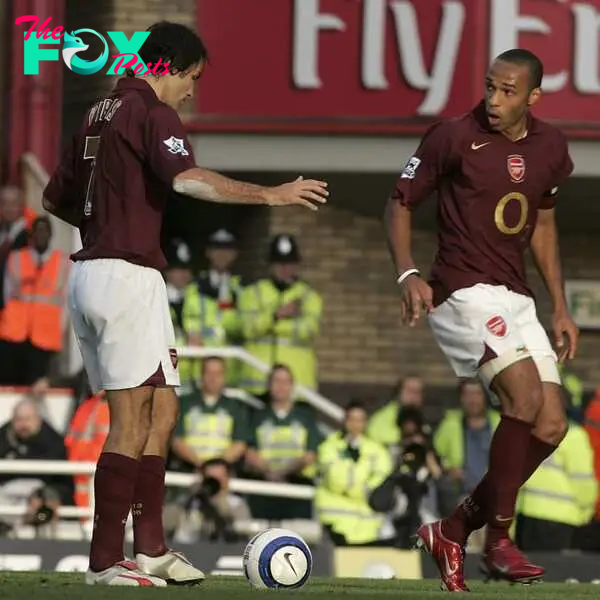 Robert Pires, Thierry Henry