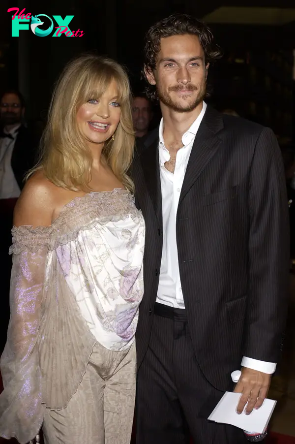 Goldie Hawn and son Oliver Hudson