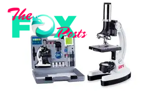 AmScope 120X-1200X Kids Beginner Microscope STEM Kit - this is the best one overall