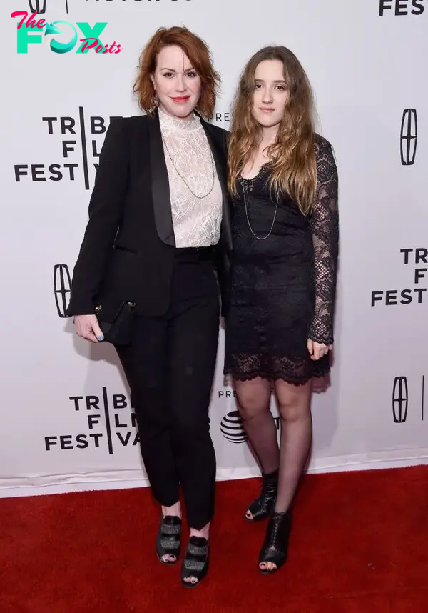 Molly Ringwald and Mathilda Gianopoulos