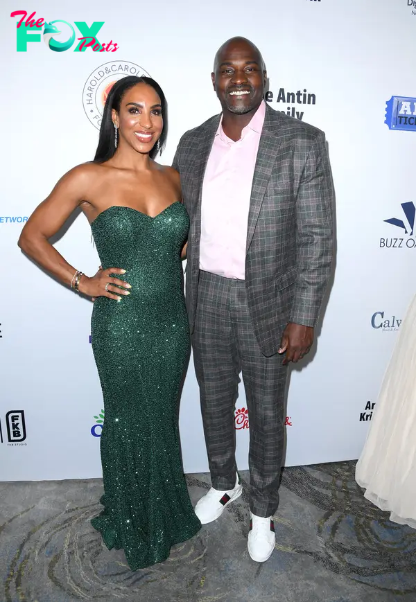Marcellus Wiley and Annemarie Wiley at the 2023 Annual Harold & Carole Pump Foundation Gala.