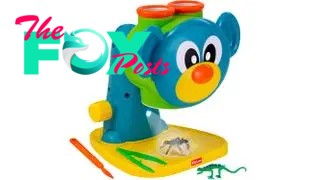 Kidzlane microscope for kids - this microscope is fun for toddlers