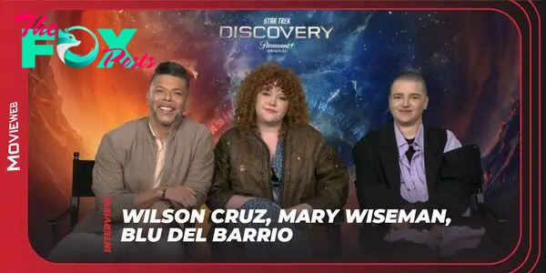 Star Trek- Discovery - Wilson Cruz, Mary Wiseman, Blu del Barrio Interview