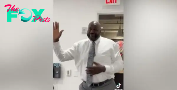 Shaquille O’Neal’s daughter Taahirah posted this video on TikTok of the former NBA star dancing to all kinds of different songs and showing he’s got rhythm.