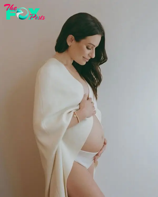 Lea Michele pregnancy announcement